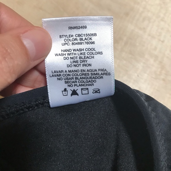 Catalina Bikini Bottom Skirt Black - Picture 8 of 8